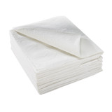 Physical Exam Drape, 40 in x 48 in, 2-Ply, White, Non-Sterile, Case/100