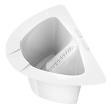 Nuns Cap Specimen Collection Container, 1000 mL, Non-Sterile, Case/100