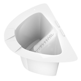 Nuns Cap Specimen Collection Container, 1000 mL, Non-Sterile, Case/100
