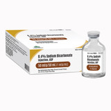 Sodium Bicarbonate, Preservative Free 8.4%, 1 mEq / mL Injection 50 mL, Box/20