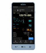 iM3s handheld vital signs monitor. NIBP & SpO2, 5" Touch-screen with disposable battery