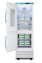 24" Left-Hand Door, Wide Performance Series All-Refrigerator/All-Freezer Combination