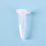 1.5ml Microcentrifuge Tube with Snap-On Cap, Sterile,  Clear,  Graduated, DNase/RNase Free, 500 tubes/bag