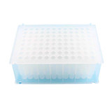 2.2ml 96-Well Deep Well Plate, V-Bottom, Square Well, Individual Pack, Sterile, 16 plates/pack, 4 packs/case