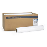Barrier Table Paper, Smooth Finish, White, 18" x 225 ft, Case/ 12 Roles