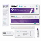 INDICAID OTC COVID-19 Rapid Antigen Test, 2 Tests/kit, 126 kits/case, 252 test Kits / Case