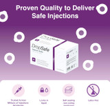 DropSafe® Inject-Safe Barrier Bandage Film, White, Sterile, 1-3/8", Box/100, Case/20