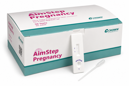AimStep® Pregnancy, CLIA Waived, Box/30 tests