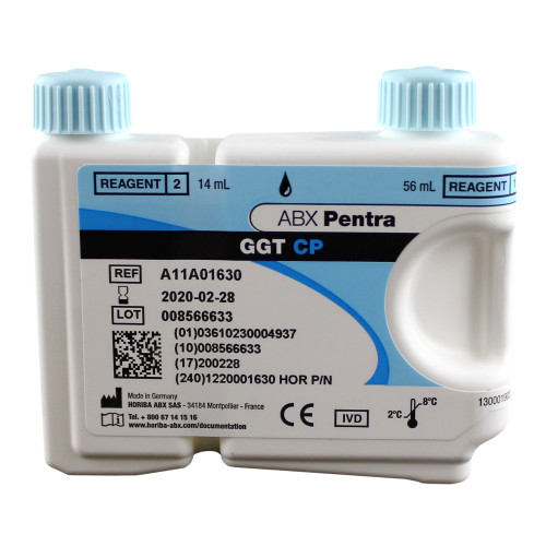 ABX Pentra™ Gamma Glutamyl Transferase (GGT) Reagent for ABX Pentra 400 Clinical Chemistry Analyzer (Szasz Carboxylated Substrate Method), 250 Tests/Kit ABX Pentra™ Gamma Glutamyl Transferase (GGT) Reagent for ABX Pentra 400 Clinical Chemistry Analyzer (Szasz Carboxylated Substrate Method), 250 Tests/Kit