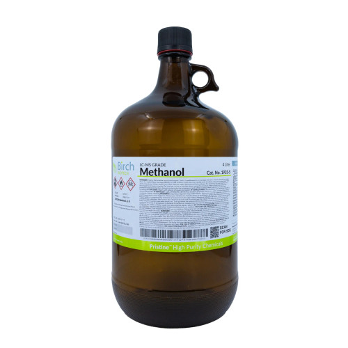 PRISTINE® Methanol, LC-MS Grade, 4 Liters, Case/4 Bottles PRISTINE® Methanol, LC-MS Grade, 4 Liters, Case/4 Bottles