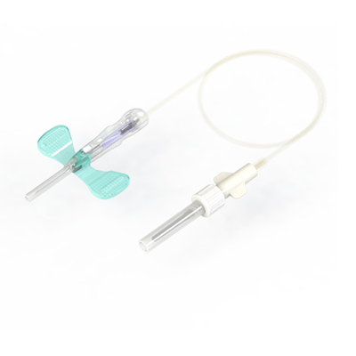 K-Shield Zen Winged Blood Collection Set Pre-attached Holder with 12" Tube Length, Box/50, Case/2 Boxes