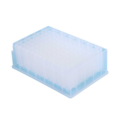 2.2ml 96-Well Deep Well Plate, U-Bottom, Square-well, Individual Pack, Sterile, Pack/16 Plates