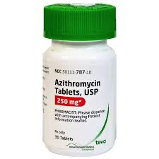 Azithromycin 250 mg Tablet 30 Tablets