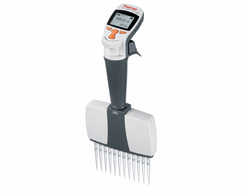 E1-ClipTip™ Bluetooth™ Multichannel Equalizer Pipettor 2 to 125 µL, 12-Channel / 384 Spacing Model