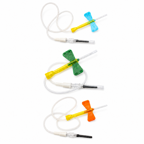 RELI® SAFETY SLIDE™ Safety Blood Collection/Infusion Set, 21G/23G/25G x ¾” – 12” Tubing, Box/50, Case/4 Boxes