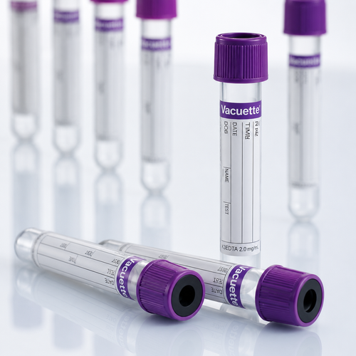 VACUETTE® Venous Blood Collection Tube K3 EDTA Additive 4 mL Pull Cap Polyethylene Terephthalate (PET) Tube, box/50 tubes, 24 boxes/case
