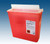 Container, 5qt. Horizontal Entry Container, Red, Case/20