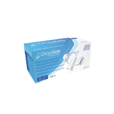 DropSafe® Safety Pen Needles, 200/box, 100/box