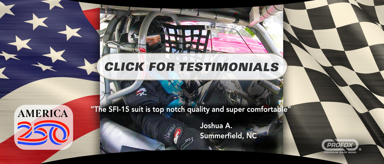 Racing Suit Testimonials Reviews