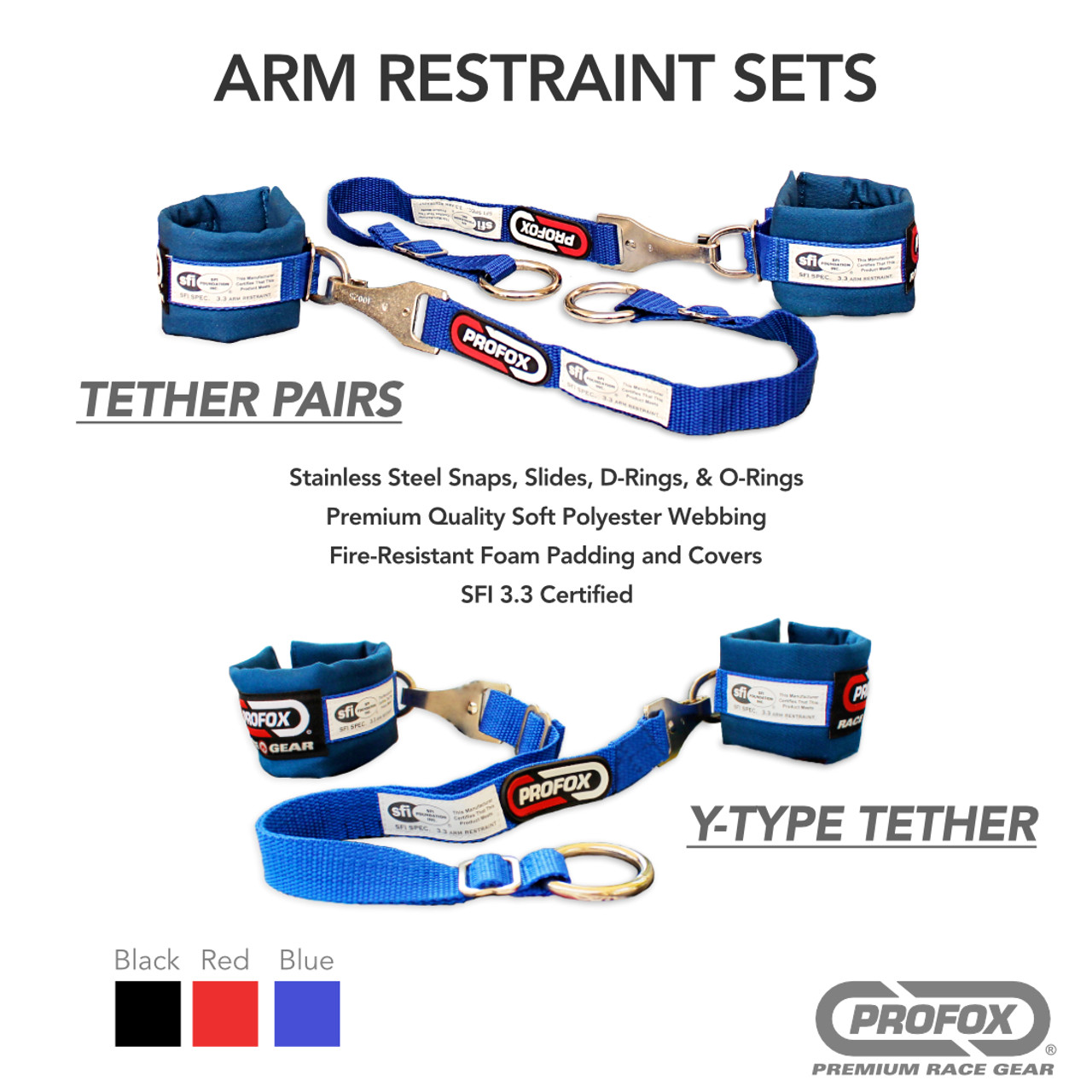 Arm Restraint Sets PROFOX RACING