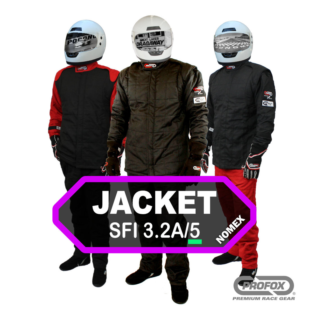 PROFOX-5nx™ SFI-5 Nomex Race Jacket - PROFOX RACING