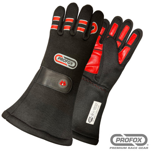 Flame Retardant Drag Racing Gloves SFI 3.3/20