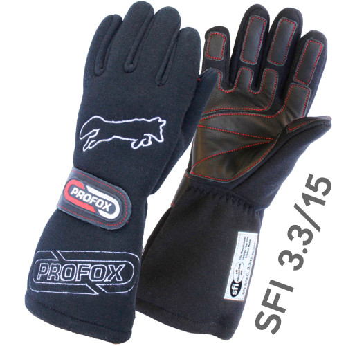 PROFOX® Nomex SFI-15 Drag Racing Gloves (Closeout) - PROFOX RACING