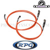 Brake Line with Quick Release RPG Competition Steel Flex, 110cm Or 200cm (Universal)
