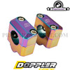 Handlebar Clamps 28.6mm Doppler Aluminum