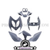 Fairing Kit 7Pcs. Gray Nardo for Yamaha Aerox Before 2013