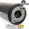 Exhaust Stage6 StreetRace Chrome (50cc & 77cc) for Minarelli AM6 & Derbi