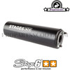 Exhaust Stage6 StreetRace Chrome (50cc & 77cc) for Minarelli AM6 & Derbi