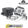 Cylinder Kit 50cc, 12mm Doppler Cast Iron for Derbi Euro 2