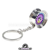 Keychain 4 Set - Multicolored Metal