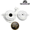Center Side Caps White for Honda Grom 125cc (4T)
