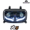Twin Headlight STR8 - Led for Yamaha Booster 2004+