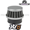 Air Filter type KN Pocket Black/Chrome (42mm) Air Filter type KN Pocket Black/Chrome (42mm)