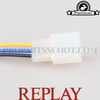 Tail Light with Indicators White for Minarelli Vertical