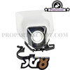 Headlight Mask Led with RGB Ring Type Husqvarna (White or Black)