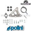 Exhaust Polini Scooter Team 4 for Minarelli Vertical (50cc / 70cc)