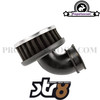 Air Filter Air Cool Angled 28mm - 35mm, Black