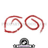 Hub Cleaning Rings Brush 200mm, Red