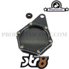 Tax Disc Holder Round Aluminium