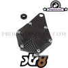 Tax Disc Holder Round Aluminium