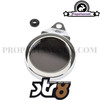 Tax Disc Holder Round Aluminium