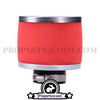 Air Filter Powerfilter Foam 28mm, 75mm Red / Chrome for Universal Part