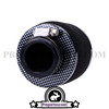 Air Filter Powerfilter Foam Black 35mm, 75mm - 80mm Carbon Look Straight for Universal Part