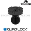 Car 20mm Ball Top Cap Adaptor Quad Lock Car 20mm Ball Top Cap Adaptor Quad Lock
