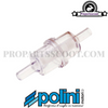 Fuel Filter Polini Round Transparent (8mm)