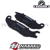 Brake Pads Naraku Organic for Vespa GTS 23-, Piaggio Medley, Liberty, Aprilia SR Compact GT (4T) Brake Pads Naraku Organic for Vespa GTS 23-, Piaggio Medley, Liberty, Aprilia SR Compact GT (4T)